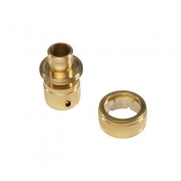 Коннектор латунный быстросъемный для шланга 3/4дюйма ЧЕТЫРЕ СЕЗОНА 62-0214