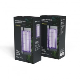 Светильник антимоскитный 2х10Вт/220В вертикал. на площадь S=80кв.м ЧЕТЫРЕ СЕЗОНА 71-0186-F