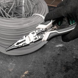 Тонкогубцы многофункциональные универсальные 200мм Kranz KR-12-4653-5