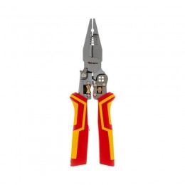 Плоскогубцы многофункциональные диэлектрические PRO 210мм с тестером Kranz KR-12-4656-3