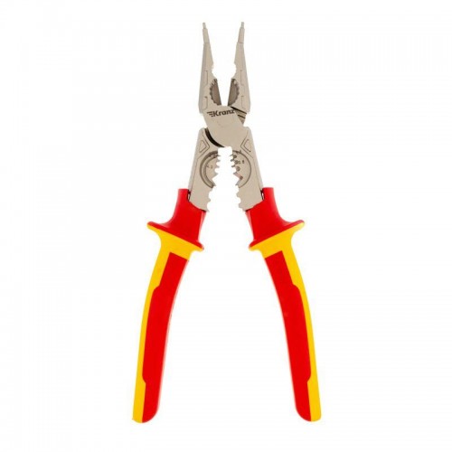Плоскогубцы многофункциональные диэлектрические 238мм со съемником Kranz KR-12-4657-3