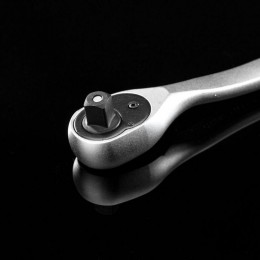 Ключ-трещотка для торцовых головок 1/2 СrV 72 зубца Kranz KR-12-8401