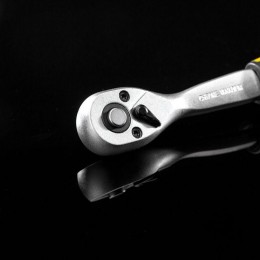 Ключ-трещотка для торцовых головок 1/4 СrV 72 зубца Kranz KR-12-8403