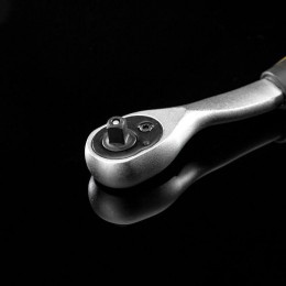 Ключ-трещотка для торцовых головок 1/4 СrV 72 зубца Kranz KR-12-8403