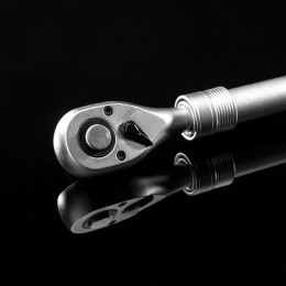 Ключ телескопический трещоточный 1/2 330-460мм CrV двухкомпонентн. рукоятка Kranz KR-12-8411