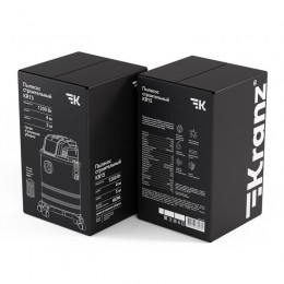 Пылесос строительный KR15 1200Вт 15л 4м Kranz KR-16-1115