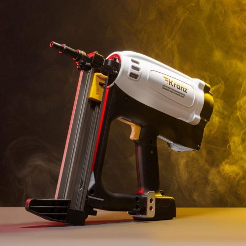 Пистолет гвоздезабивной газовый монтажный GN95 95Дж длина гвоздей 15-40мм d2.7-3мм KRANZ KR-16-1650