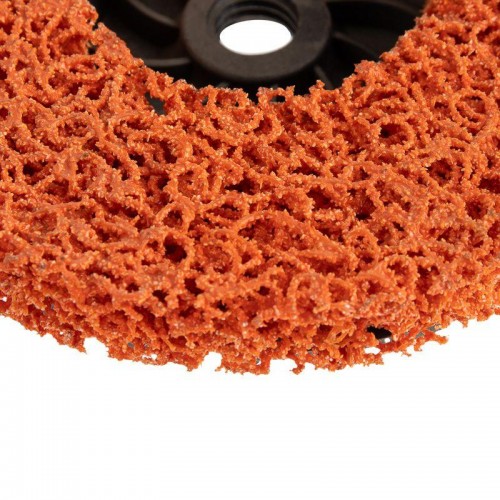 Круг зачистной CERAMIC 125хМ14 быстрая уст. адаптер коралл Kranz KR-90-0030-1