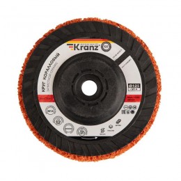 Круг зачистной CERAMIC 125хМ14 быстрая уст. адаптер коралл Kranz KR-90-0030-1
