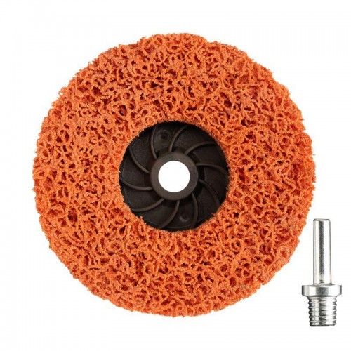 Круг зачистной CERAMIC 125хМ14 быстрая уст. адаптер коралл Kranz KR-90-0030-1