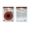 Круг зачистной CERAMIC 125хМ14 быстрая уст. адаптер коралл Kranz KR-90-0030-1