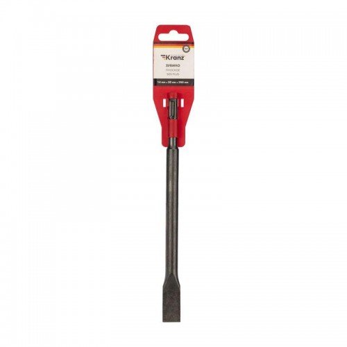 Зубило плоское 14х20х250мм SDS PLUS Kranz KR-91-0207