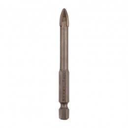 Сверло по стеклу и керамике 8мм 4 грани шестигранный хвостовик Kranz KR-91-0650