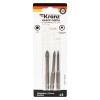 Набор сверл по керамической плитке 5-6-8мм шестигранный хвостовик Kranz KR-91-0655
