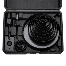 Набор кольцевых пил по дереву 19-127мм 16 предметов Kranz KR-92-0253