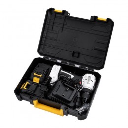 Дрель-шуруповерт аккумуляторная бесщеточная Li-Ion 20В 55Нм (кейс 2 аккум. 2А.ч) Kranz KR-PT-055