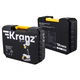 Дрель-шуруповерт аккумуляторная бесщеточная Li-Ion 20В 55Нм (кейс 2 аккум. 2А.ч) Kranz KR-PT-055