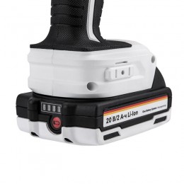 Дрель-шуруповерт аккумуляторная бесщеточная Li-Ion 20В 55Нм (кейс 2 аккум. 2А.ч) Kranz KR-PT-055