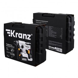 Перфоратор аккумуляторный SDS-plus 2.2Дж 1х4А.ч в кейсе Kranz KR-PT-120