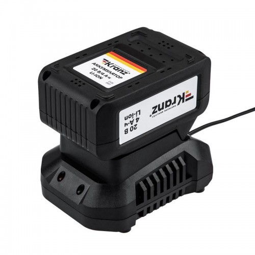 Перфоратор аккумуляторный SDS-plus 2.2Дж 1х4А.ч в кейсе Kranz KR-PT-120