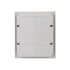 Корпус встраиваемый ЩРВ-П-24 35х30х10 24мод. IP41 пластик. DEKraft 31006DEK