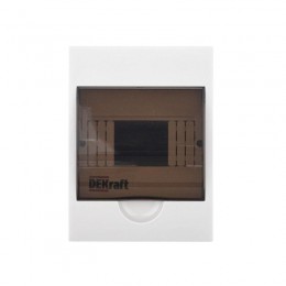 Корпус навесной ЩРН-П-6 20х15х10 6мод. IP41 пластик. DEKraft 31009DEK