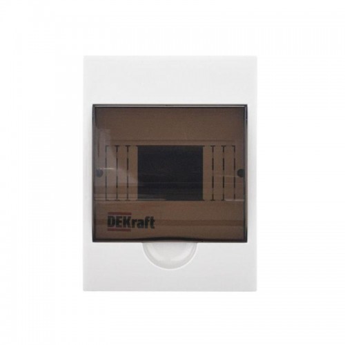 Корпус навесной ЩРН-П-6 20х15х10 6мод. IP41 пластик. DEKraft 31009DEK
