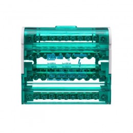 Кросс-модуль ШН-103 на DIN-рейку 4х11 групп 125А DEKraft 32018DEK