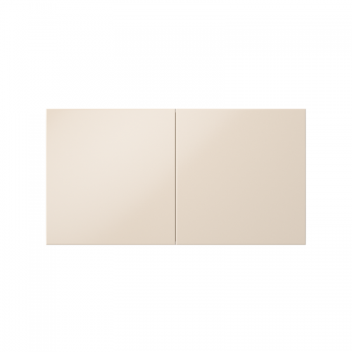 Розетка 2-м СП AtlasDesign 16А IP20 с заземл. защ. шторки со сдвижн. крышкой в сборе беж. SE ATN000228