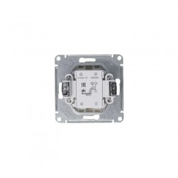 Переключатель перекрестный 1-кл. СП AtlasDesign 10А IP20 (сх. 7) 10AX механизм алюм. SE ATN000371