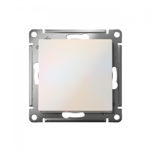 Выключатель 1-кл. СП AtlasDesign 10А IP20 (сх. 1) 10AX с самовозвратом механизм жемчуж. SE ATN000415