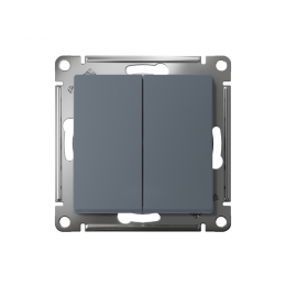 Выключатель 2-кл. AtlasDesign (сх. 2) 10А с самовозвратом механизм грифель SE ATN000717