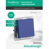 Выключатель 1-кл. AtlasDesign (сх. 1) 10AX механизм аквамарин SE ATN001111