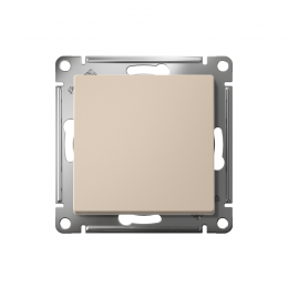 Выключатель AtlasDesign (сх. 1) 10AX с самовозвратом механизм песочн. SE ATN001215