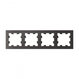 Рамка 4-м AtlasDesign универс. базальт SE ATN001404