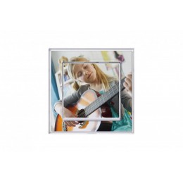 Выключатель 1-кл. СП AtlasDesign Art 10А IP20 (сх. 1) 10AX механизм бел. SE ATN200111