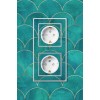Розетка 1-м СП AtlasDesign Art 16А IP20 с заземл. защ. шторки механизм бел. SE ATN200145