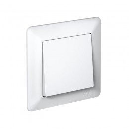 Рамка 1-м AtlasDesign Air бел./дым. бел. SE ATN220101