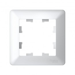 Рамка 1-м AtlasDesign Air бел./дым. бел. SE ATN220101