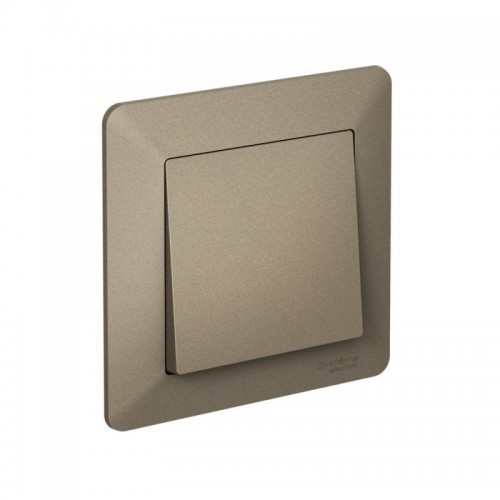 Рамка 1-м AtlasDesign Air шампань/дым. черн. SE ATN220501