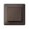 Рамка 1-м AtlasDesign Air мокко/дым. черн. SE ATN220601