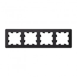 Рамка 4-м AtlasDesign Air карбон/дым. черн. SE ATN221004