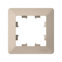 Рамка 1-м AtlasDesign Air песочн./дым. бел. SE ATN221201