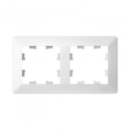 Рамка 2-м AtlasDesign Air лотос/дым. бел. SE ATN221302