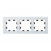 Рамка 3-м AtlasDesign Nature стекло бел. SE ATN320103
