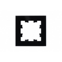 Рамка 1-м AtlasDesign Nature стекло черн. SE ATN321001