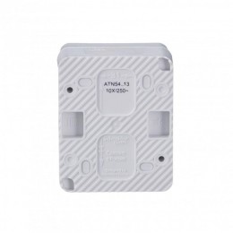 Выключатель 1-кл. ОП AtlasDesign Profi54 IP54 10AX с подсветкой бел. SE ATN540113