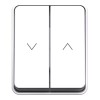 Выключатель для жалюзи 2-кл. ОП AtlasDesign PROFI 10А IP54 бел. SE ATN540119