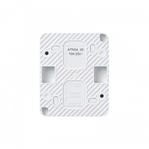 Розетка 1-м ОП AtlasDesign PROFI 16А IP54 250В заземл. защ. шторки бел. SE ATN540145