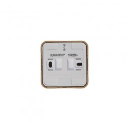 Выключатель 1-кл. ОП Blanca 10А IP20 (сх. 1) 250В с изолир. пластиной ясень SE BLNVA101015